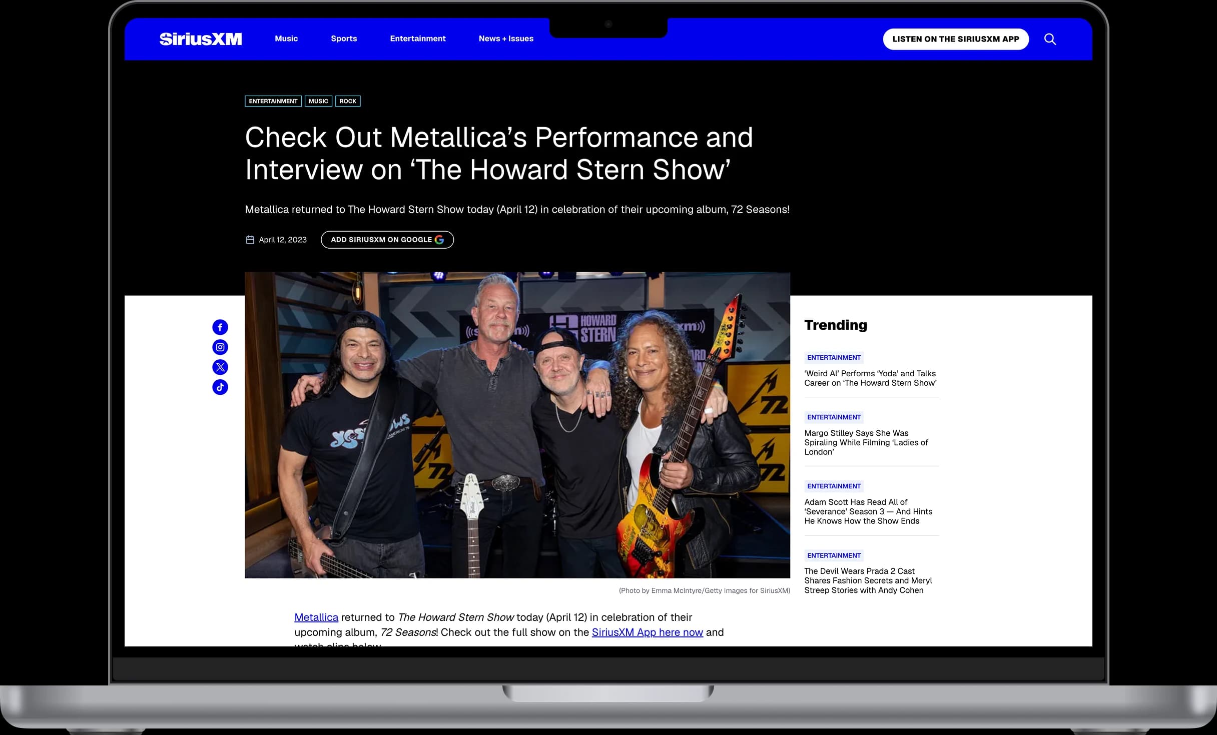 SiriusXM Blog
