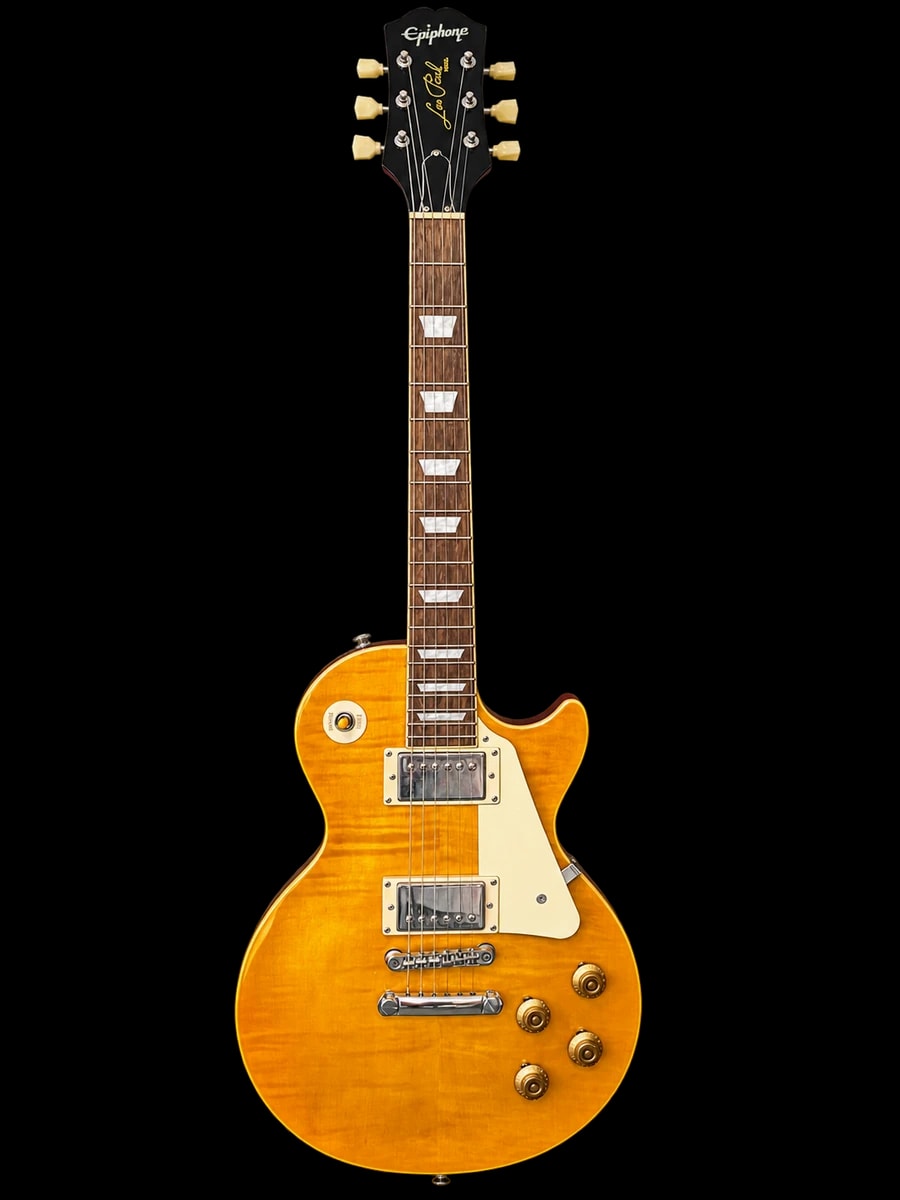 Ilya’s golden electric guitar